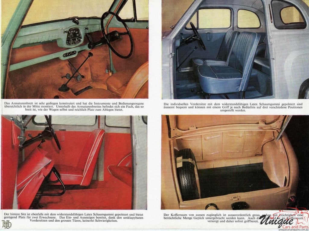 1956 Austin A30 (Germany) Brochure Page 2